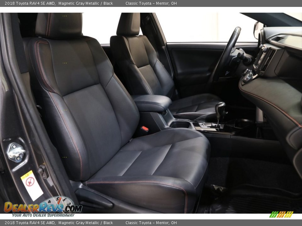 2018 Toyota RAV4 SE AWD Magnetic Gray Metallic / Black Photo #13
