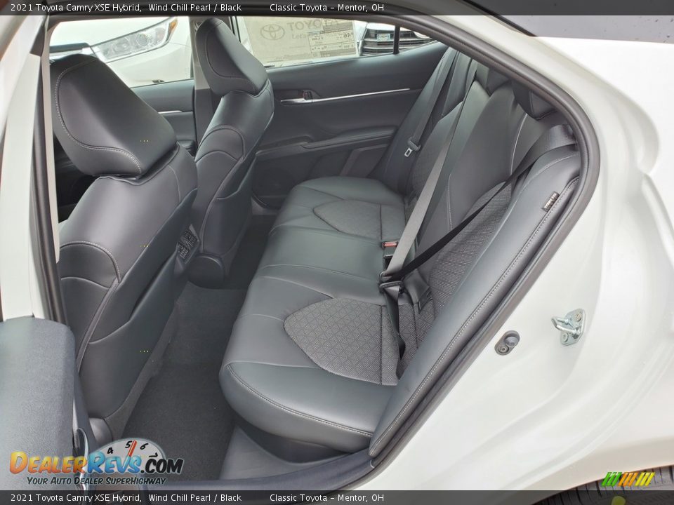 Rear Seat of 2021 Toyota Camry XSE Hybrid Photo #3