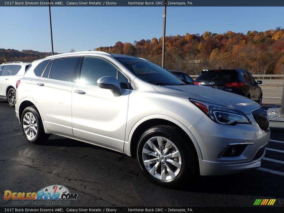 2017 Buick Envision Essence AWD Galaxy Silver Metallic / Ebony Photo #4