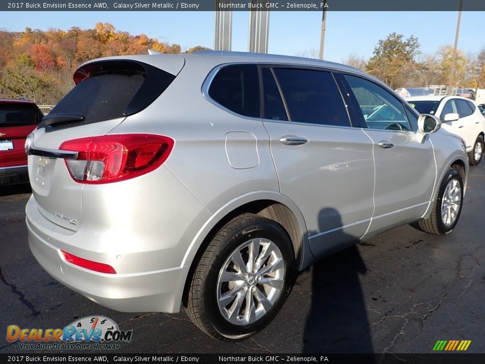 2017 Buick Envision Essence AWD Galaxy Silver Metallic / Ebony Photo #8