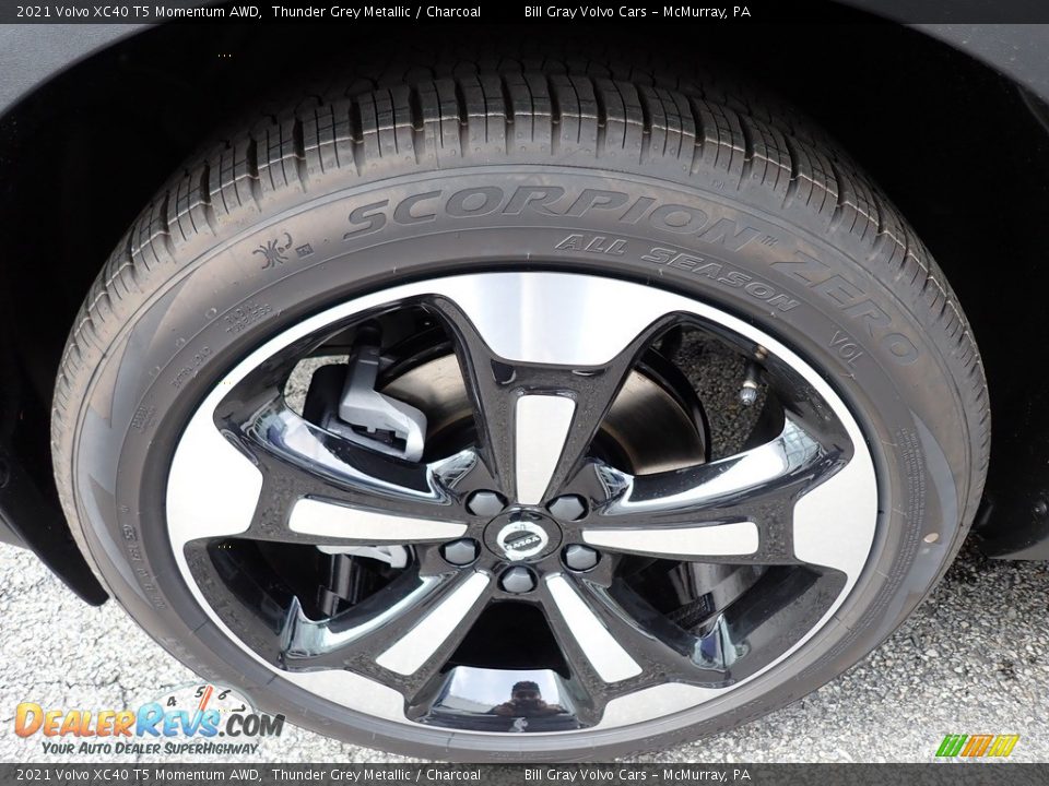 2021 Volvo XC40 T5 Momentum AWD Wheel Photo #6