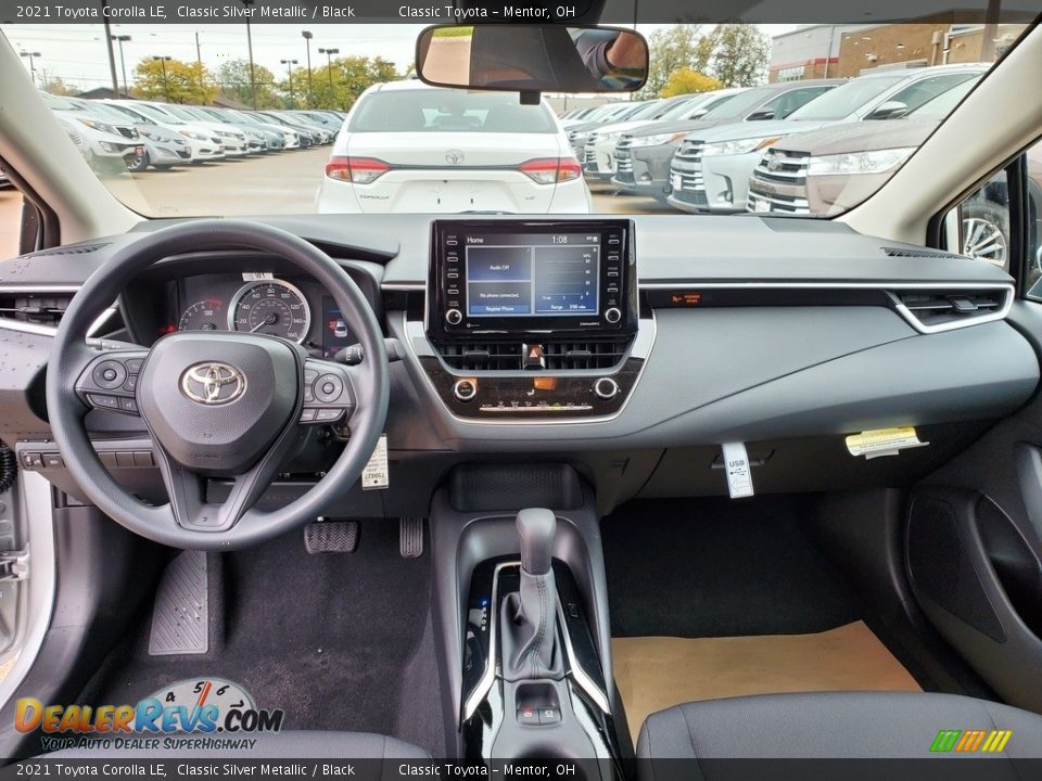 Dashboard of 2021 Toyota Corolla LE Photo #4