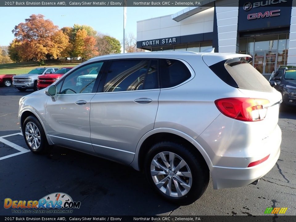 2017 Buick Envision Essence AWD Galaxy Silver Metallic / Ebony Photo #12