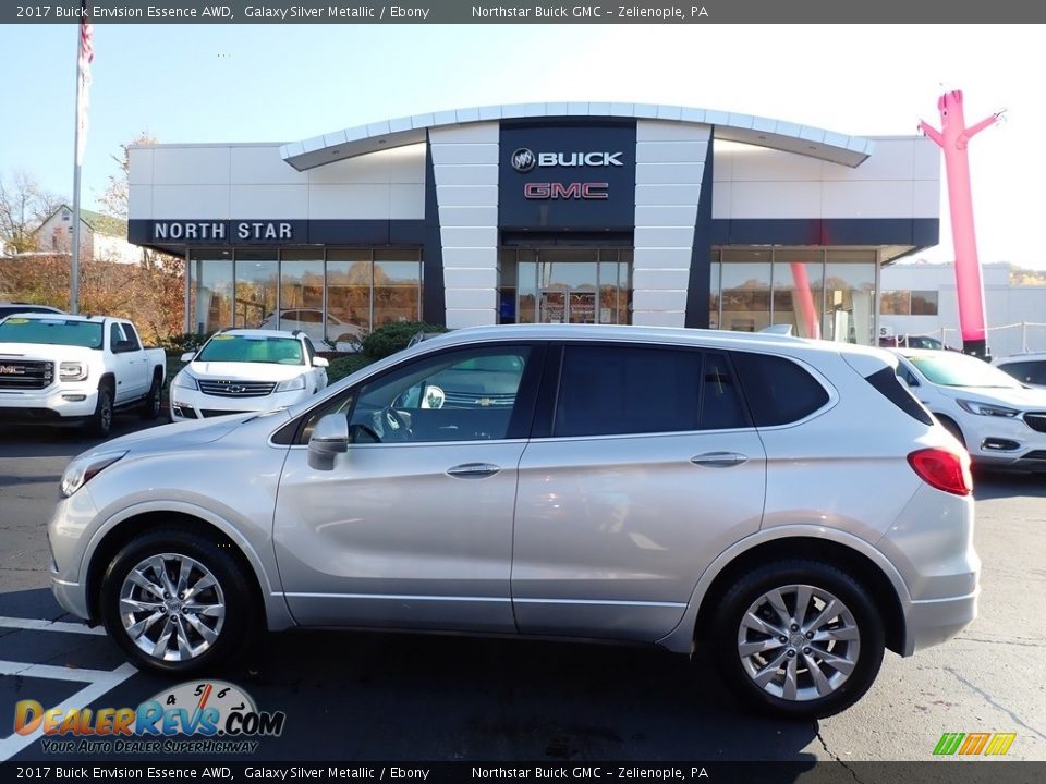 2017 Buick Envision Essence AWD Galaxy Silver Metallic / Ebony Photo #13