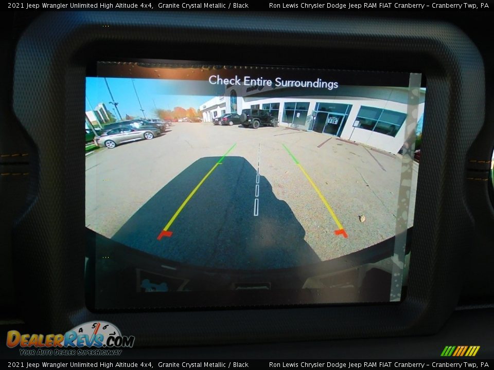 2021 Jeep Wrangler Unlimited High Altitude 4x4 Granite Crystal Metallic / Black Photo #17