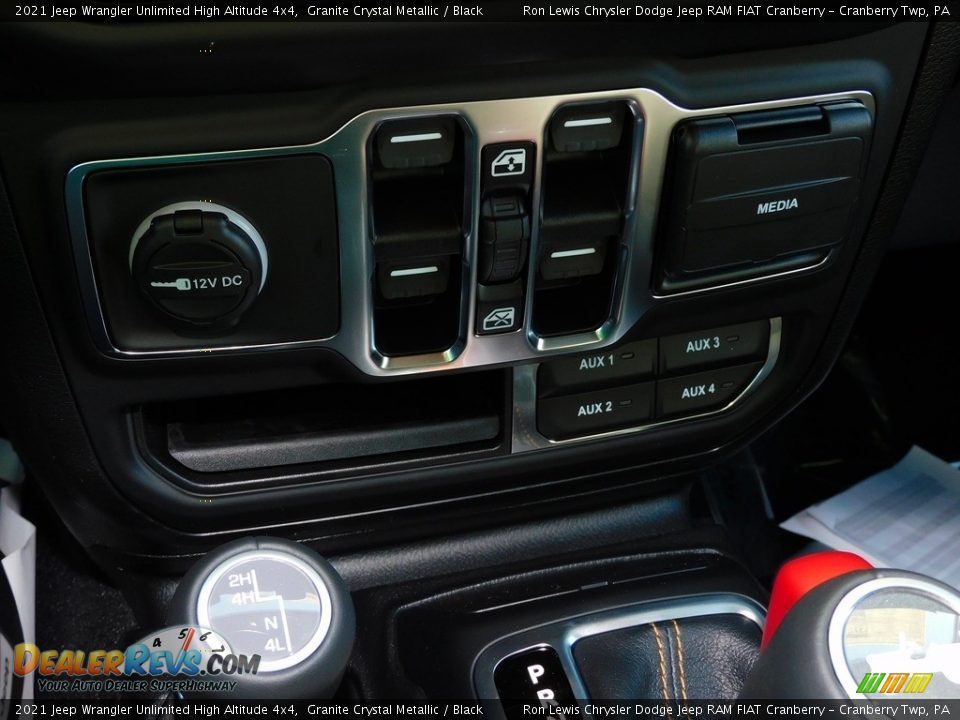 2021 Jeep Wrangler Unlimited High Altitude 4x4 Granite Crystal Metallic / Black Photo #18
