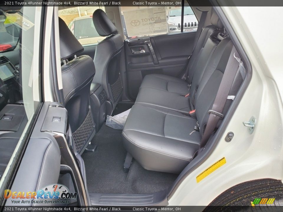 Rear Seat of 2021 Toyota 4Runner Nightshade 4x4 Photo #3