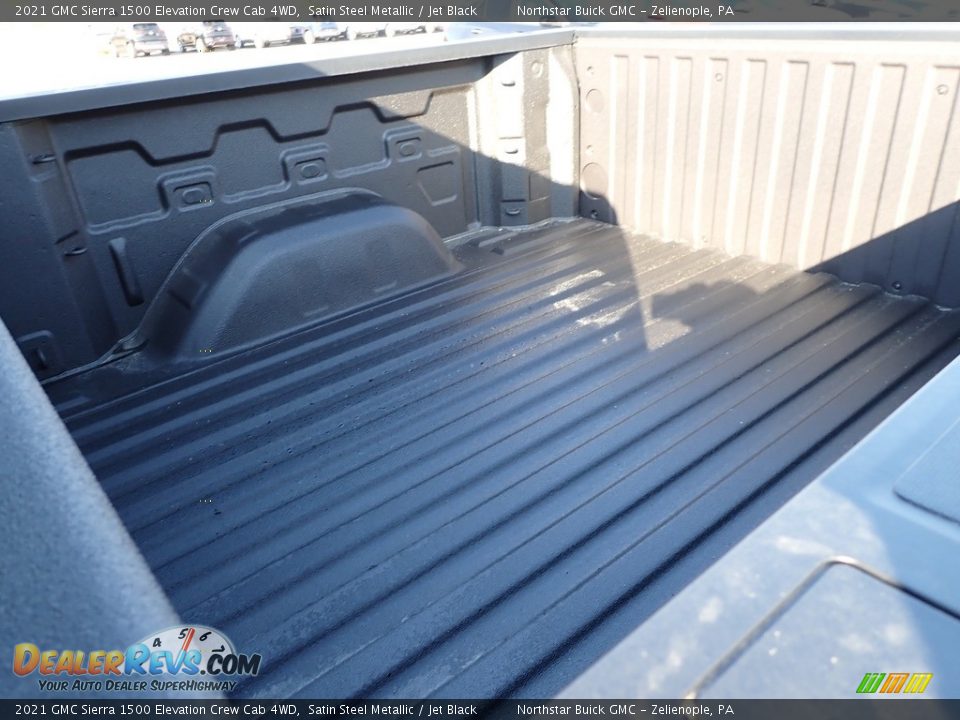 2021 GMC Sierra 1500 Elevation Crew Cab 4WD Satin Steel Metallic / Jet Black Photo #10