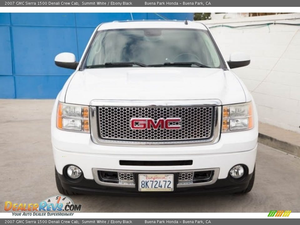 2007 GMC Sierra 1500 Denali Crew Cab Summit White / Ebony Black Photo #7