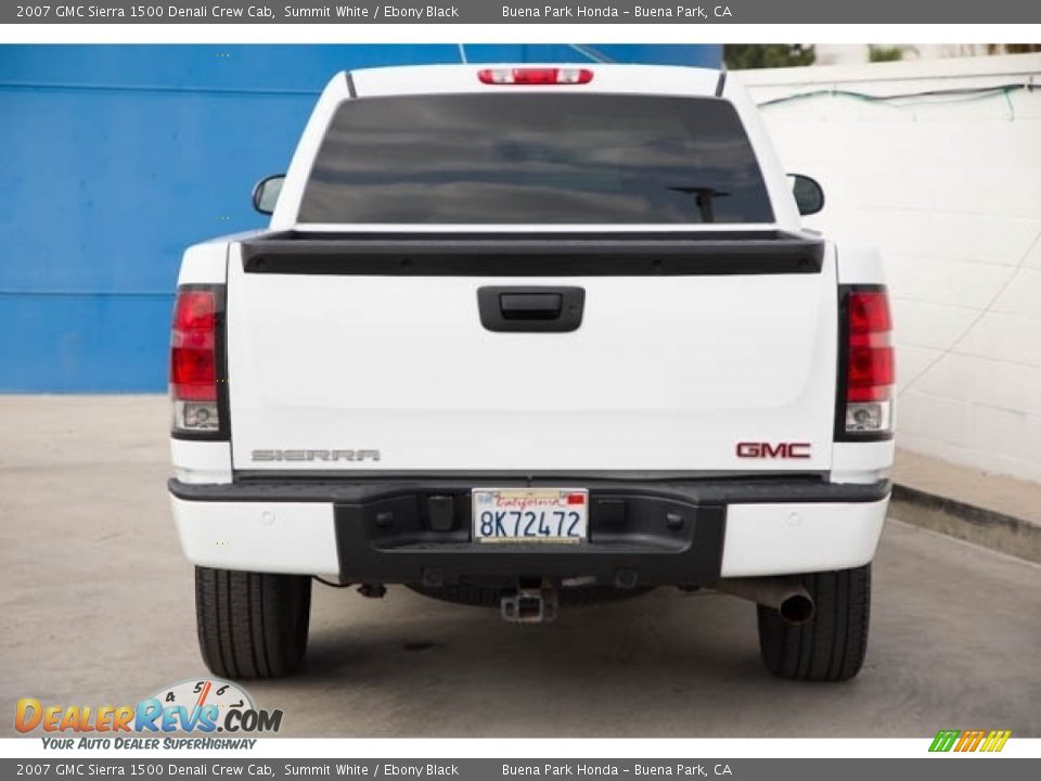 2007 GMC Sierra 1500 Denali Crew Cab Summit White / Ebony Black Photo #9