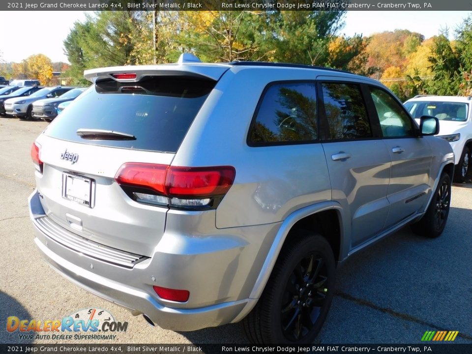 2021 Jeep Grand Cherokee Laredo 4x4 Billet Silver Metallic / Black Photo #5