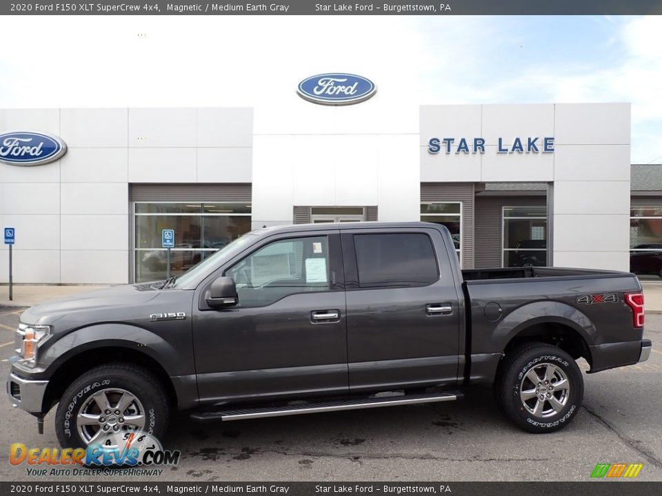 2020 Ford F150 XLT SuperCrew 4x4 Magnetic / Medium Earth Gray Photo #1