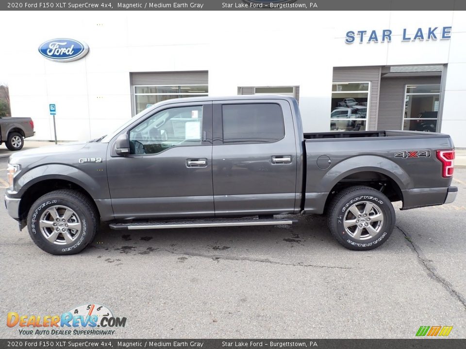 2020 Ford F150 XLT SuperCrew 4x4 Magnetic / Medium Earth Gray Photo #2