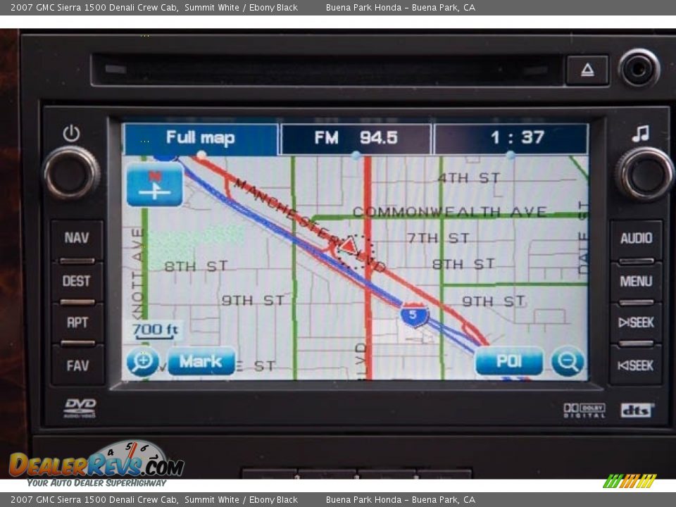 Navigation of 2007 GMC Sierra 1500 Denali Crew Cab Photo #26