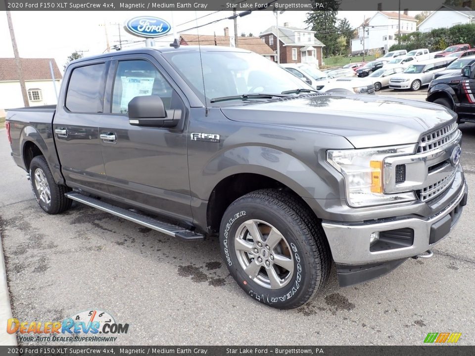 2020 Ford F150 XLT SuperCrew 4x4 Magnetic / Medium Earth Gray Photo #7