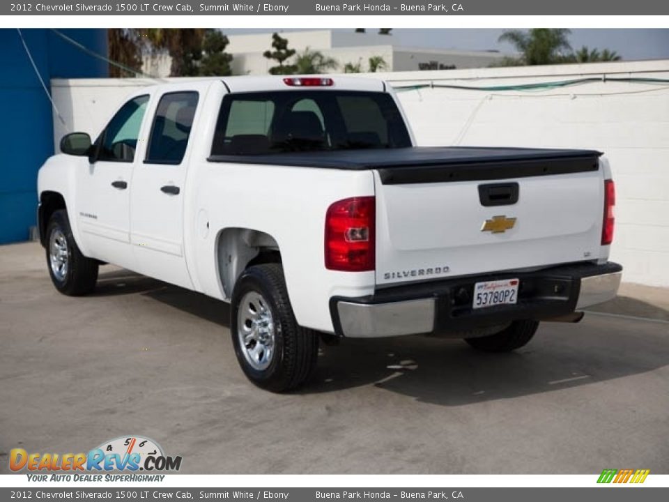 2012 Chevrolet Silverado 1500 LT Crew Cab Summit White / Ebony Photo #2
