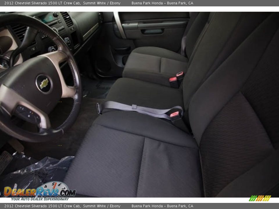 2012 Chevrolet Silverado 1500 LT Crew Cab Summit White / Ebony Photo #3