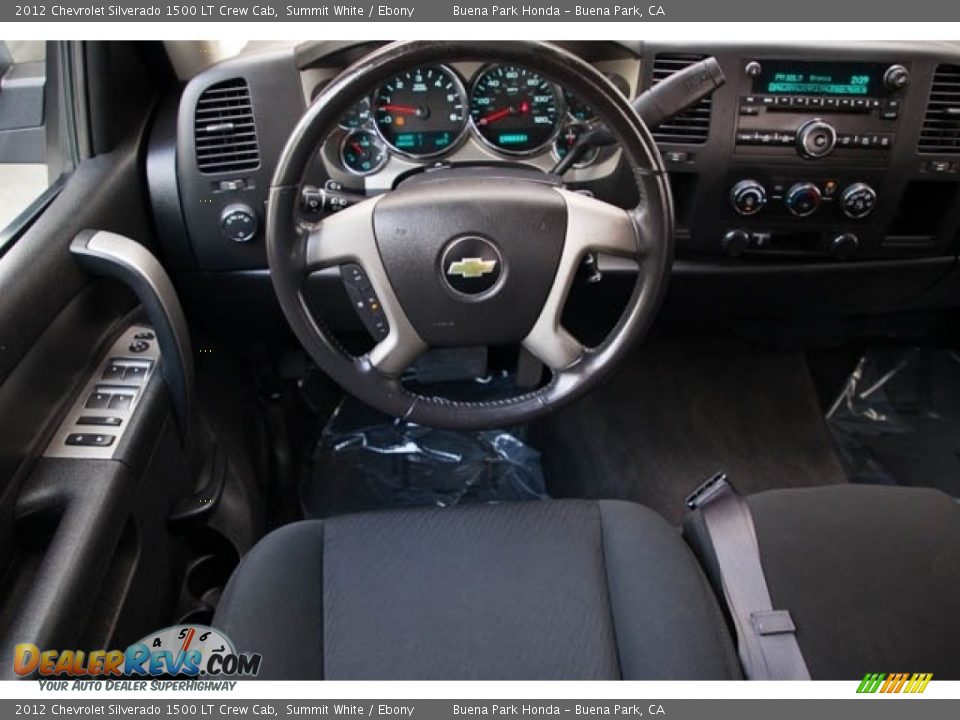 2012 Chevrolet Silverado 1500 LT Crew Cab Summit White / Ebony Photo #5