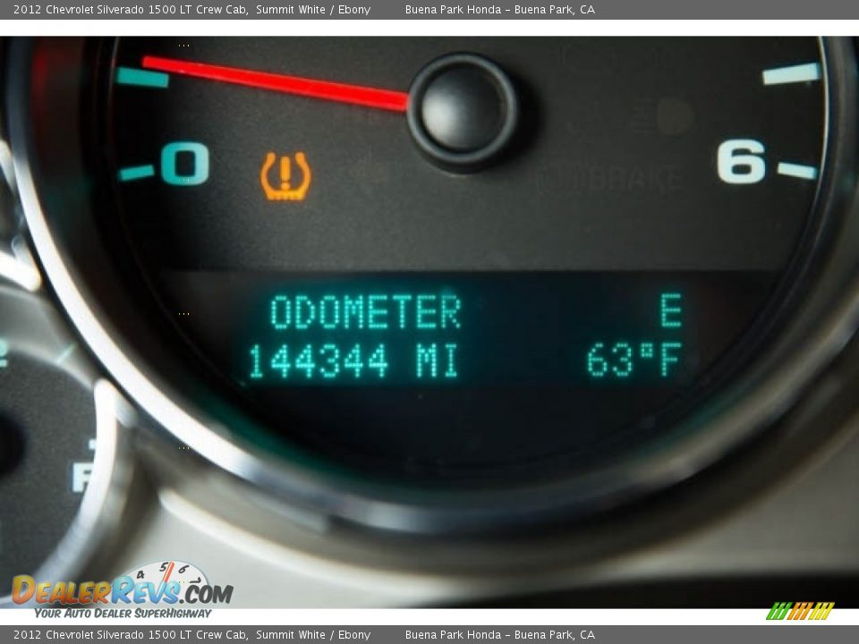 2012 Chevrolet Silverado 1500 LT Crew Cab Summit White / Ebony Photo #6