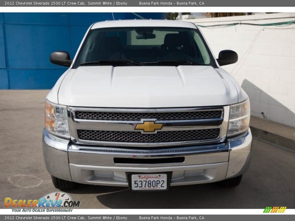 2012 Chevrolet Silverado 1500 LT Crew Cab Summit White / Ebony Photo #7