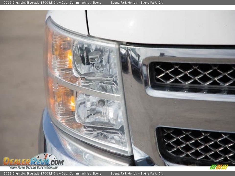 2012 Chevrolet Silverado 1500 LT Crew Cab Summit White / Ebony Photo #8