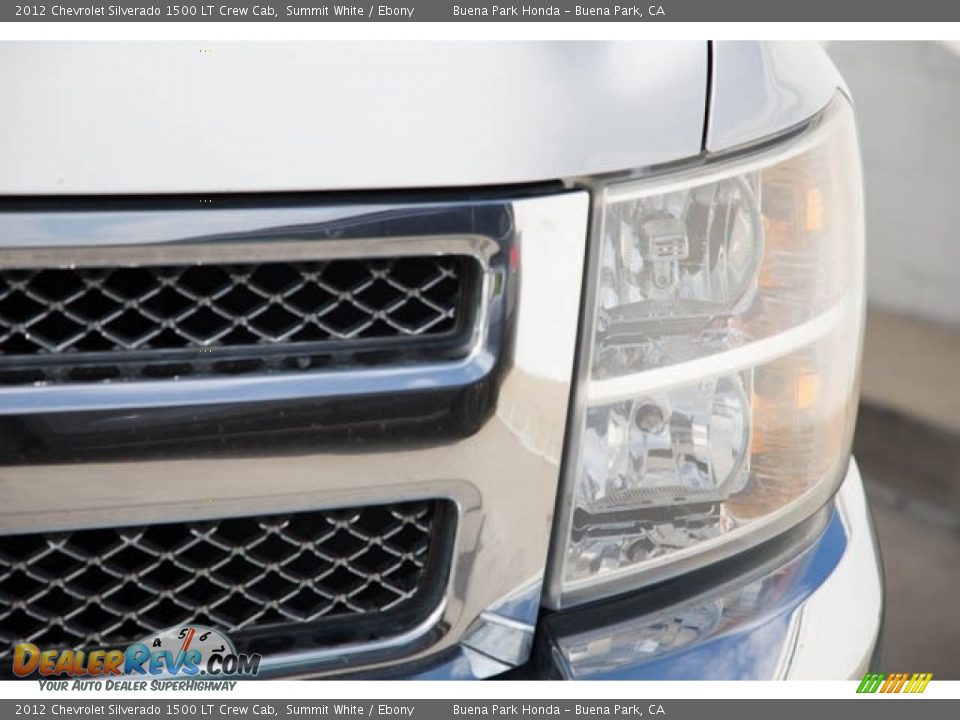 2012 Chevrolet Silverado 1500 LT Crew Cab Summit White / Ebony Photo #9