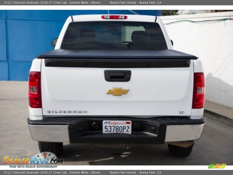 2012 Chevrolet Silverado 1500 LT Crew Cab Summit White / Ebony Photo #11