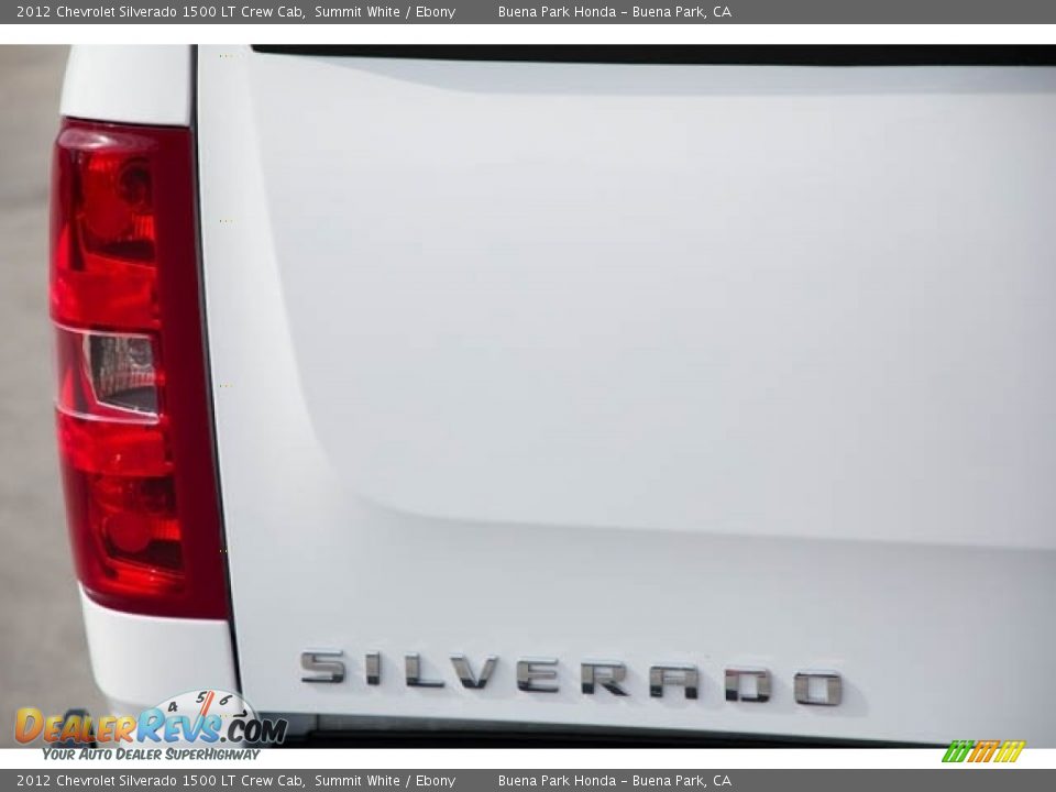 2012 Chevrolet Silverado 1500 LT Crew Cab Summit White / Ebony Photo #13