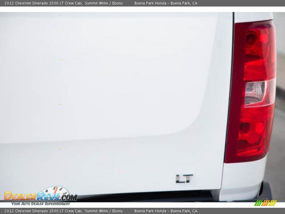 2012 Chevrolet Silverado 1500 LT Crew Cab Summit White / Ebony Photo #14
