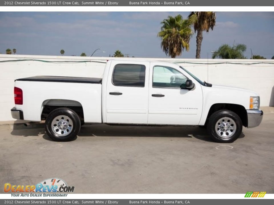 2012 Chevrolet Silverado 1500 LT Crew Cab Summit White / Ebony Photo #15