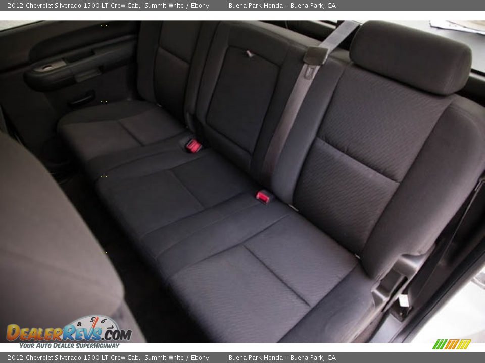 2012 Chevrolet Silverado 1500 LT Crew Cab Summit White / Ebony Photo #19