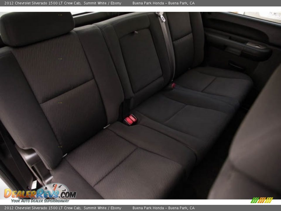 2012 Chevrolet Silverado 1500 LT Crew Cab Summit White / Ebony Photo #21