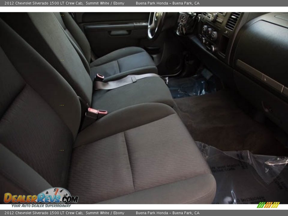 2012 Chevrolet Silverado 1500 LT Crew Cab Summit White / Ebony Photo #22