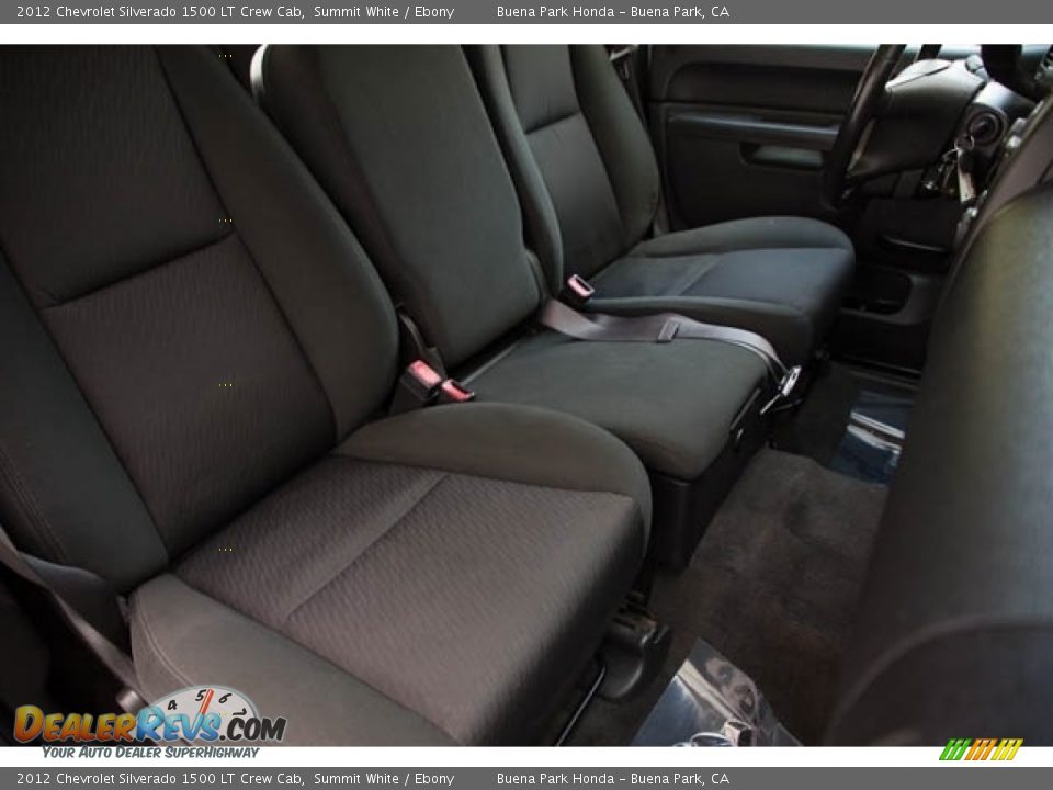 2012 Chevrolet Silverado 1500 LT Crew Cab Summit White / Ebony Photo #23