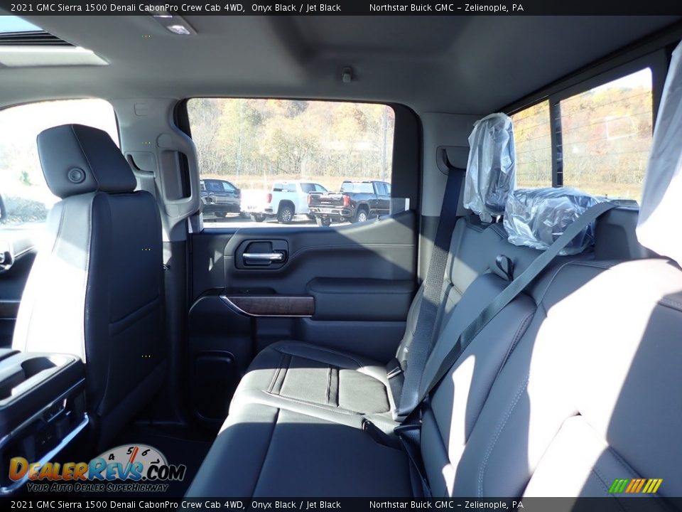 2021 GMC Sierra 1500 Denali CabonPro Crew Cab 4WD Onyx Black / Jet Black Photo #13