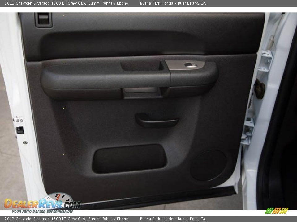 2012 Chevrolet Silverado 1500 LT Crew Cab Summit White / Ebony Photo #27