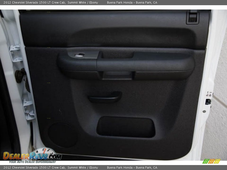 2012 Chevrolet Silverado 1500 LT Crew Cab Summit White / Ebony Photo #28