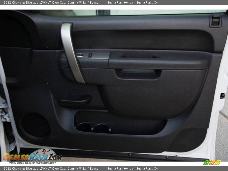 2012 Chevrolet Silverado 1500 LT Crew Cab Summit White / Ebony Photo #29
