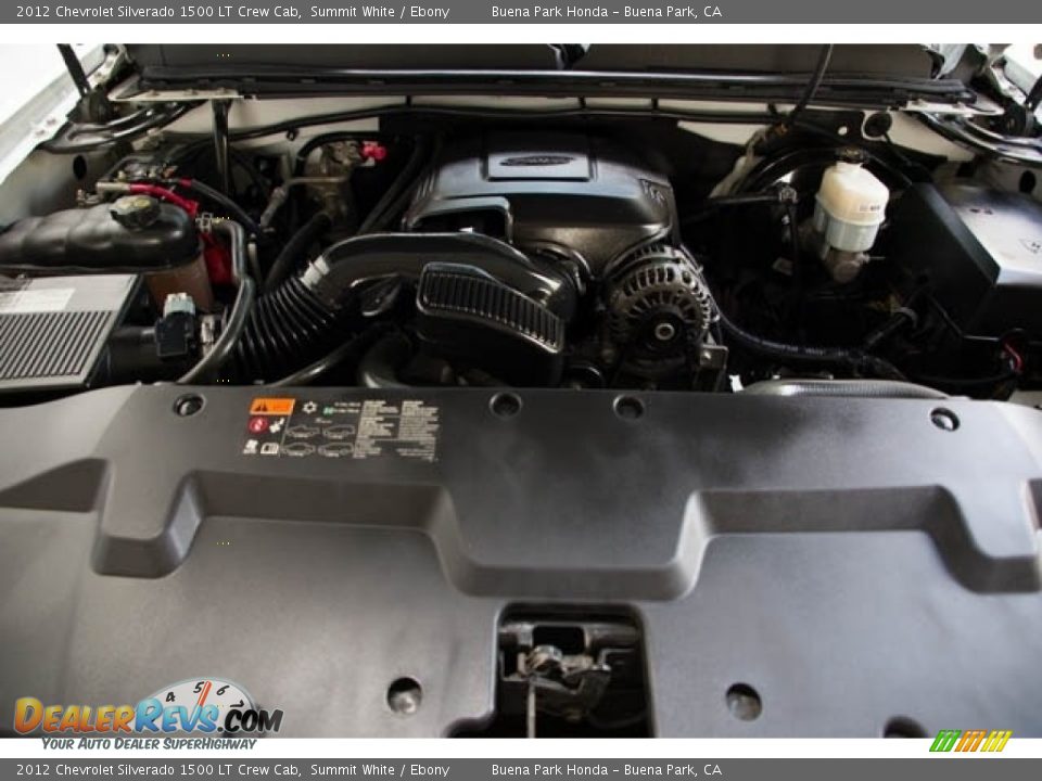 2012 Chevrolet Silverado 1500 LT Crew Cab Summit White / Ebony Photo #30