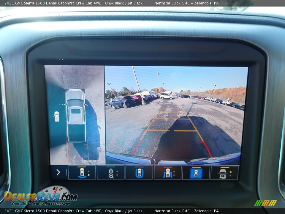 2021 GMC Sierra 1500 Denali CabonPro Crew Cab 4WD Onyx Black / Jet Black Photo #20