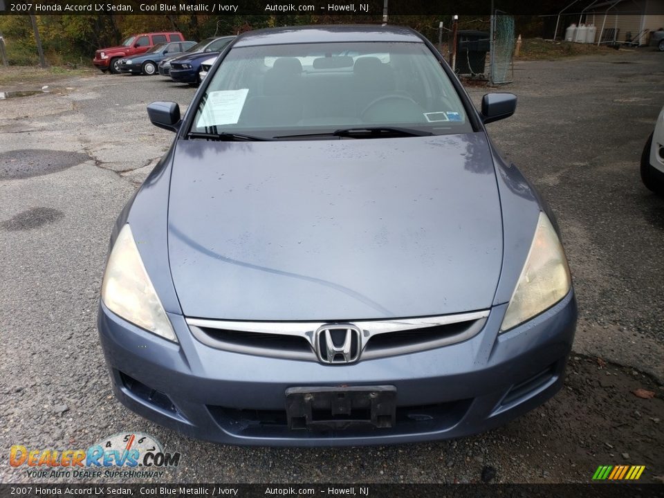 2007 Honda Accord LX Sedan Cool Blue Metallic / Ivory Photo #2