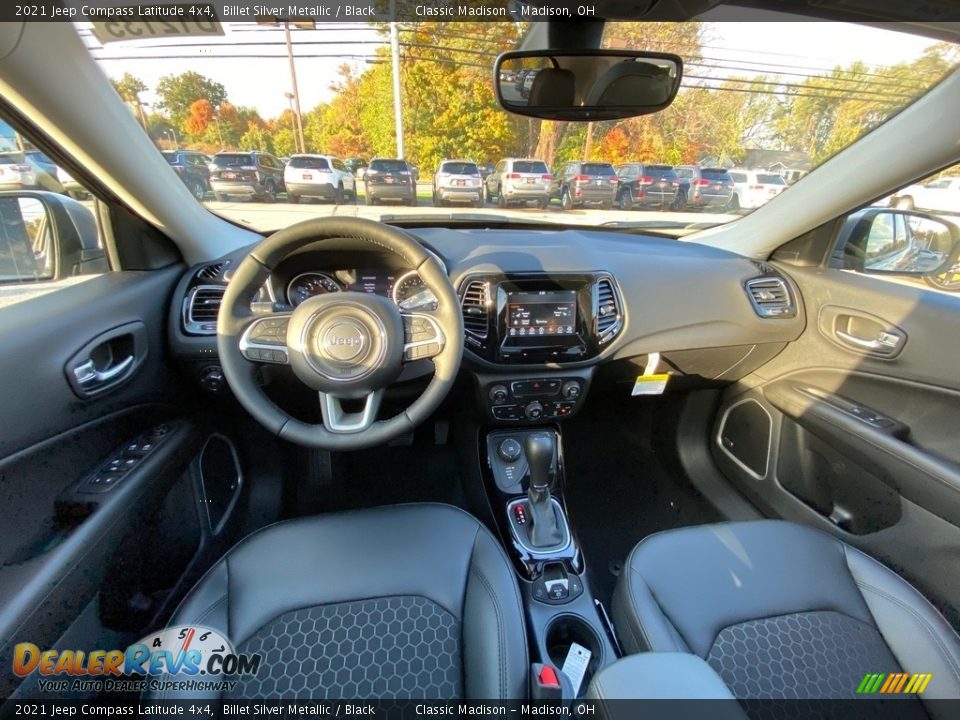 2021 Jeep Compass Latitude 4x4 Billet Silver Metallic / Black Photo #4