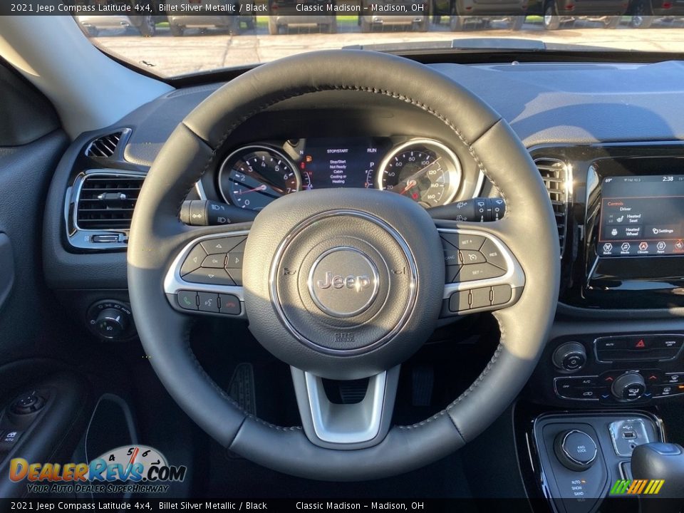 2021 Jeep Compass Latitude 4x4 Billet Silver Metallic / Black Photo #5