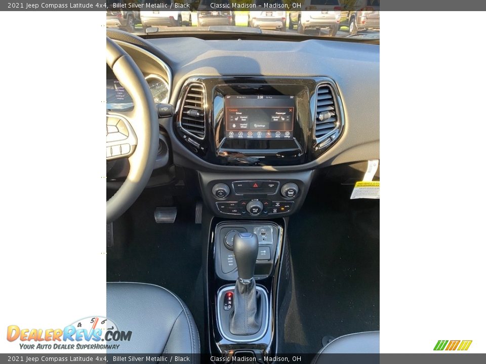 2021 Jeep Compass Latitude 4x4 Billet Silver Metallic / Black Photo #6