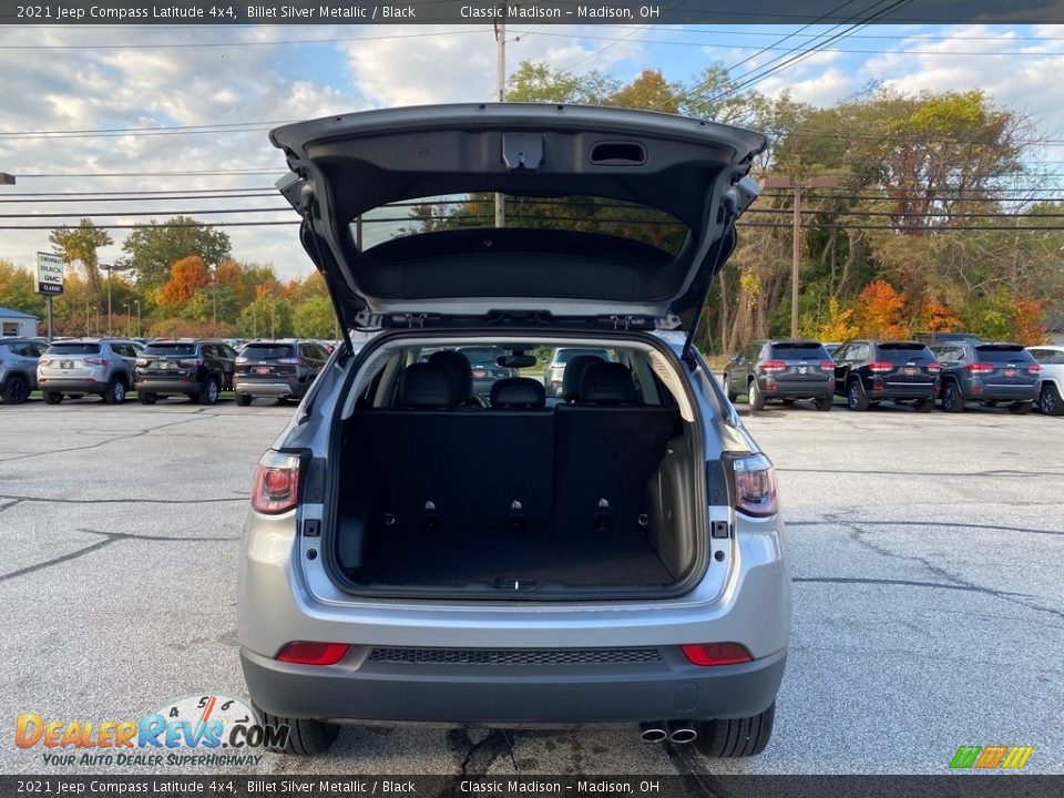 2021 Jeep Compass Latitude 4x4 Billet Silver Metallic / Black Photo #11