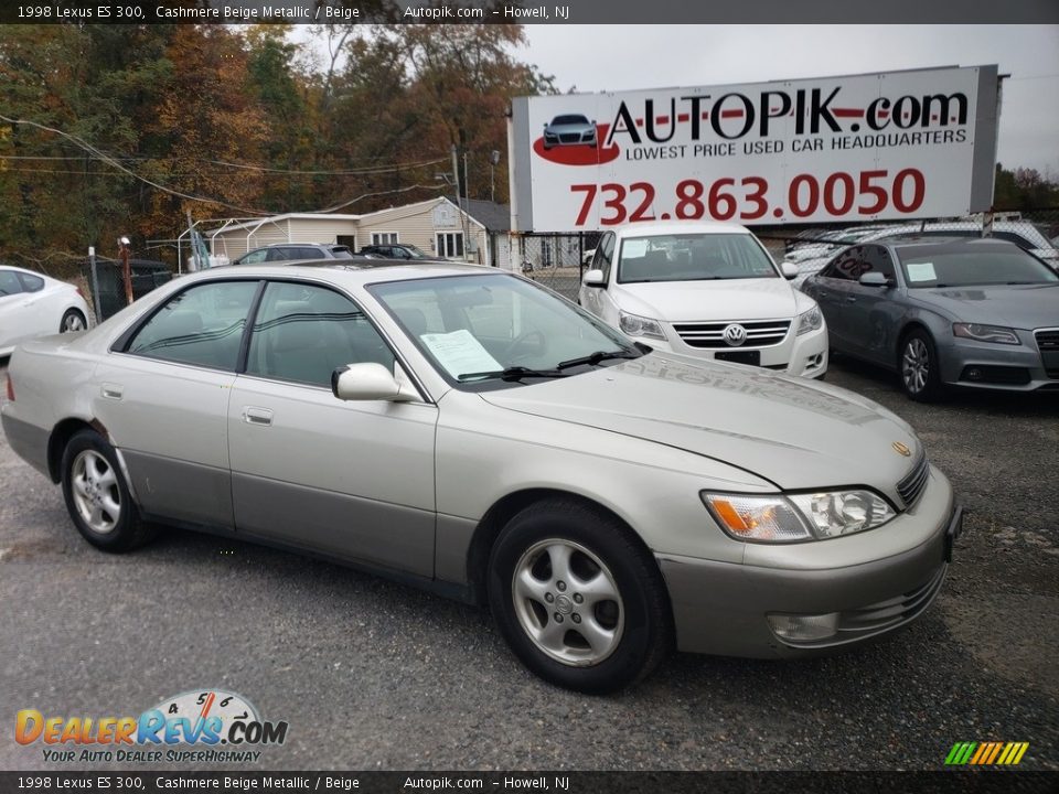 1998 Lexus ES 300 Cashmere Beige Metallic / Beige Photo #1