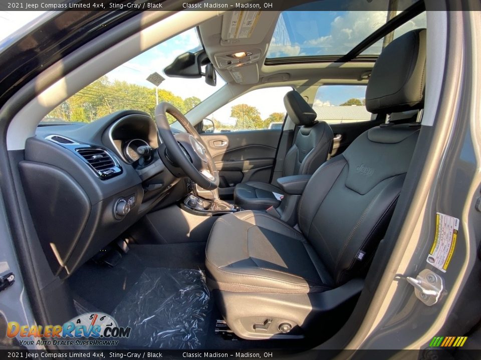 2021 Jeep Compass Limited 4x4 Sting-Gray / Black Photo #2