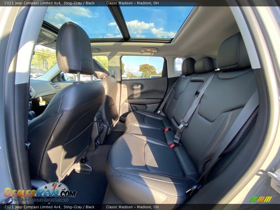 2021 Jeep Compass Limited 4x4 Sting-Gray / Black Photo #3