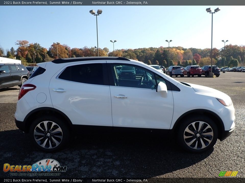 2021 Buick Encore Preferred Summit White / Ebony Photo #4