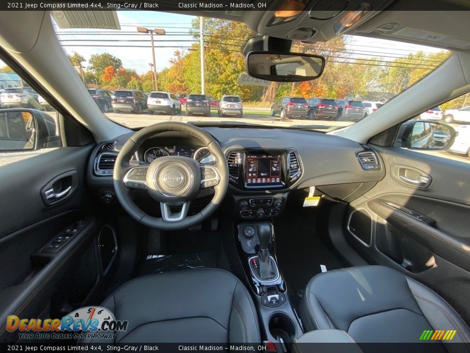 2021 Jeep Compass Limited 4x4 Sting-Gray / Black Photo #4